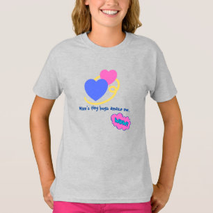 Camiseta Crianças Cuecas de Verão