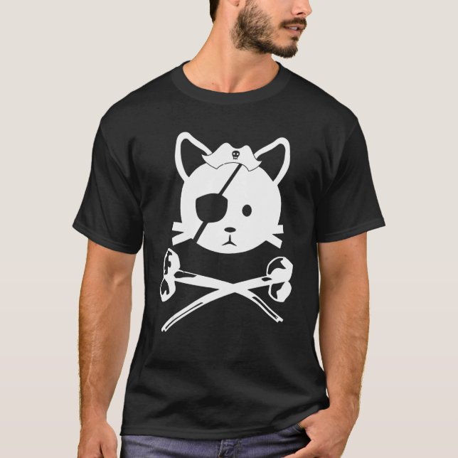 Camiseta Crianças Cuecas E Piratas Cat 3 (Frente)