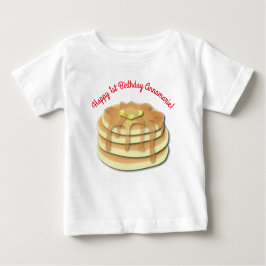 Camiseta Crianças Cuecas Flapjack de Festa de aniversário P