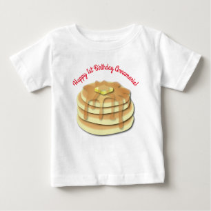Camiseta Crianças Cuecas Flapjack de Festa de aniversário P