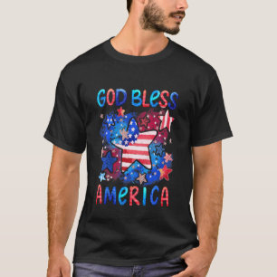 Camiseta Crianças da América Deus abençoe Crianças da Améri