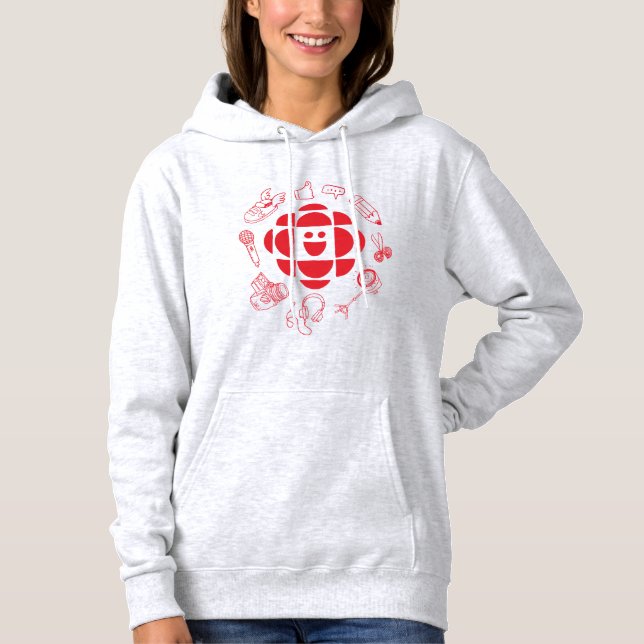 Camiseta Crianças da CBC Doodle Hoodie Mulheres (Frente)