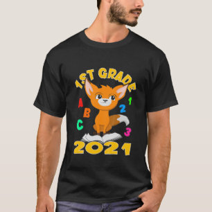 Camiseta Crianças Da Classe Fox 1 De Volta À Escola - Crian
