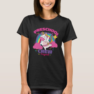 Camiseta Crianças da pré-escola Meninas Crianças de Unicórn