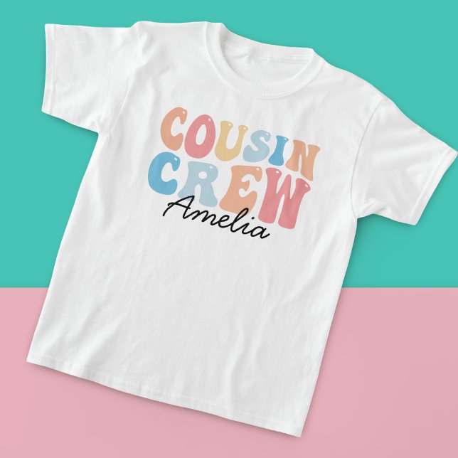 Camiseta Crianças da Tripulação do Primo do Groovin Persona (Criador carregado)
