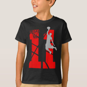 Camiseta Crianças de 11 anos 11 Bysketbyll Partythe