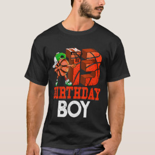 Camiseta Crianças de 13 anos bebendo 13 no basquete