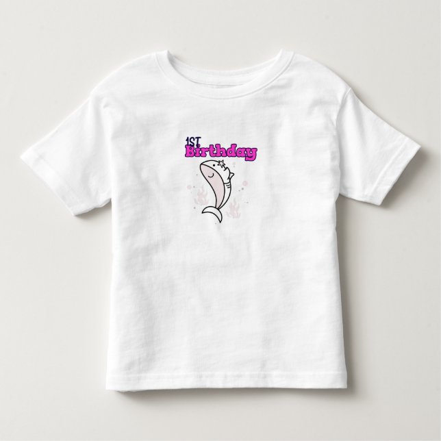 Camiseta Crianças de 1 Ano (Frente)