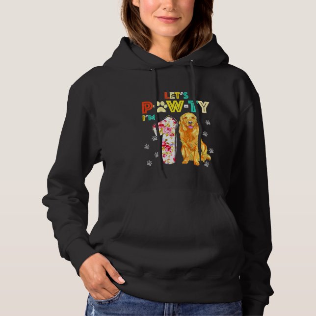Camiseta Crianças de 1 ano Ouro de idade primeiro aniversar (Frente)