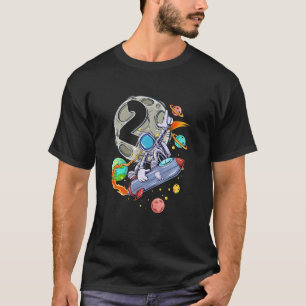 Camiseta Crianças de 2 anos Astronauta do Astronauta do Ast