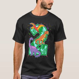Camiseta Crianças de 2 anos Brinquedos dinossauros Dino Shi