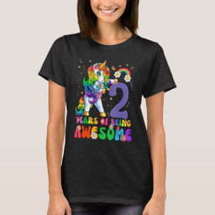 Camiseta Crianças de 2 anos segundo aniversário Princesa Ún