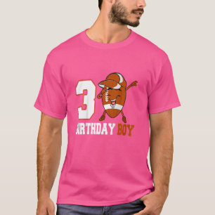 Camiseta Crianças de 3 anos bebendo aniversário de 3 anos d