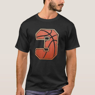 Camiseta Crianças de 3 anos de idade 3ª de Basquete Partite