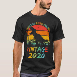Camiseta Crianças de 3 anos Dinossauro aniversário de 3 ano