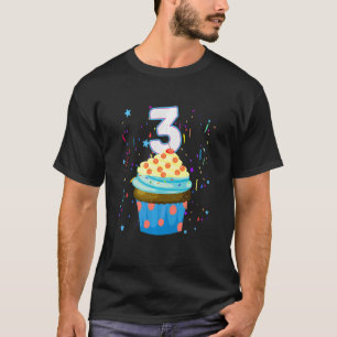 Camiseta Crianças de 3 anos É meu aniversário de 3 anos doc