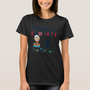 Camiseta Crianças de 4 anos Pescadores menores pescando cri