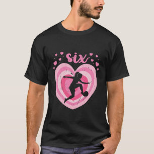 Camiseta Crianças de 6 anos de idade jogadora de futebol le