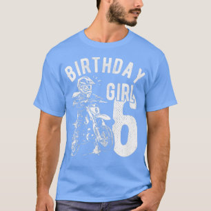 Camiseta Crianças de 6 anos Meninas de aniversário Meninas 