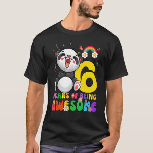 Camiseta Crianças de 6 anos Meninos Meninos Meninos Fofo Pa