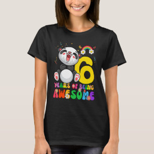 Camiseta Crianças de 6 anos Meninos Meninos Meninos Fofo Pa