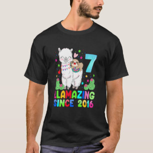 Camiseta Crianças De 7 Anos De Luz Desde O Aniversário Da 7