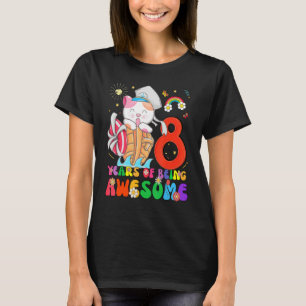Camiseta Crianças de 8 anos adolescentes de 8 anos Menina d
