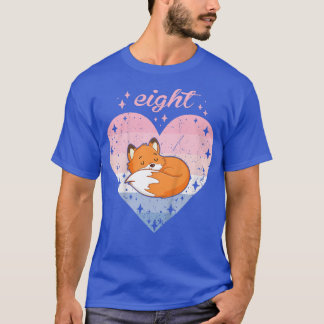 Camiseta Crianças de 8 anos Fofo para garota de aniversário