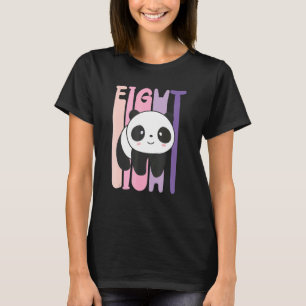 Camiseta Crianças de 8 anos Menina de Panda Custa de Aniver