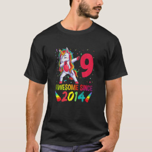 Camiseta Crianças de 9 anos adolescentes bebendo Unicórnio