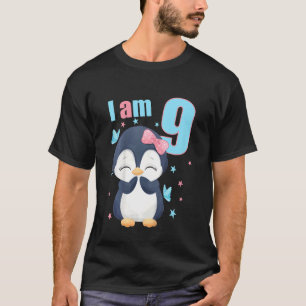 Camiseta Crianças de 9 anos de idade Menina Pingui