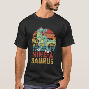 Camiseta Crianças De 9 Anos Menina 9º Aniversário Da Uva T 