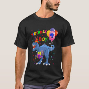 Camiseta Crianças de 9 anos Rawr Eu sou o 9º aniversário Bo