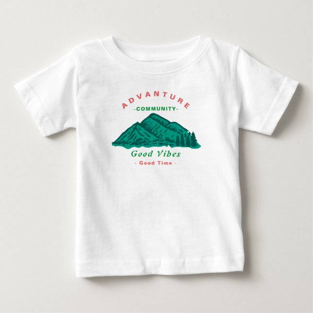 Camiseta Crianças de Aventura Simples (Frente)