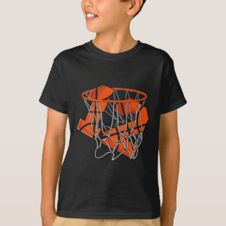 Camiseta Crianças de basquete de aniversário de 12