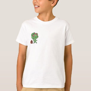 Camiseta Crianças de Botão de Flor Furioso em Crescimento