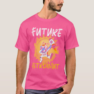 Camiseta Crianças de ciência Astron do futuro da aberração