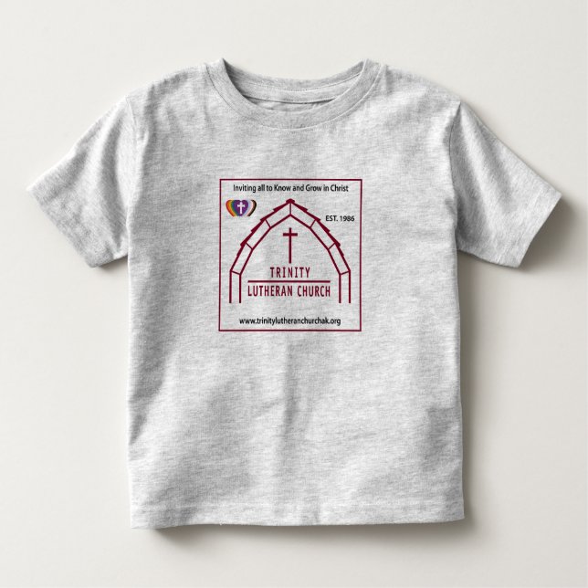 Camiseta Crianças de Cinzas Trinity Lutheran (Frente)