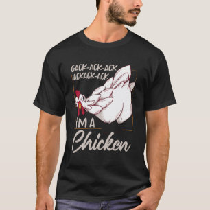 Camiseta Crianças de frango bonitinho cozinhando crianças d