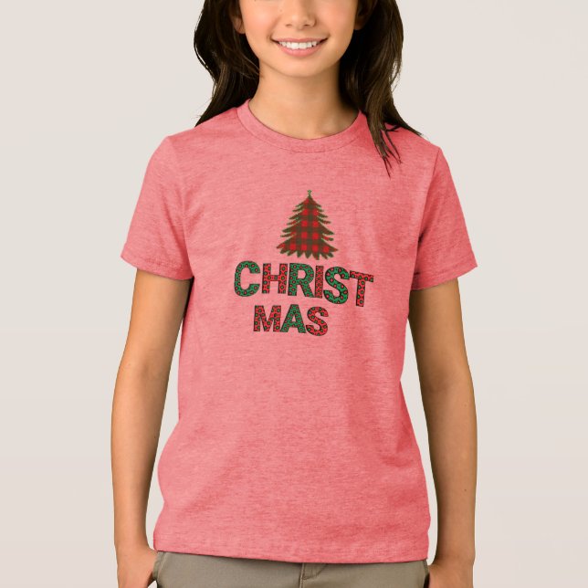 Camiseta Crianças de Natal (Frente)
