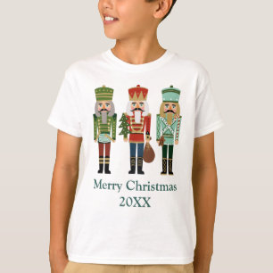 Camiseta Crianças de Natal Nozes