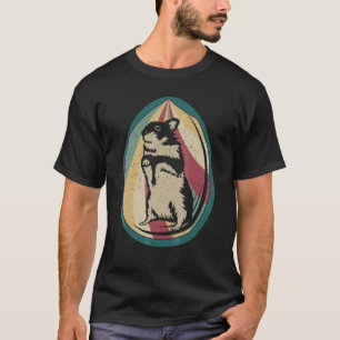 Camiseta Crianças De Ovos De Easter Hamster Vintage