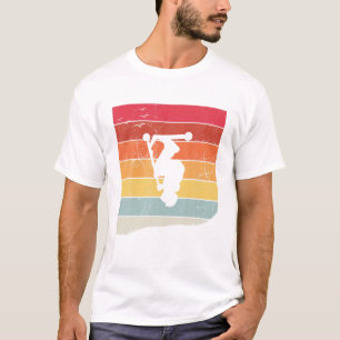 Camiseta Crianças de Patinete de dublagem