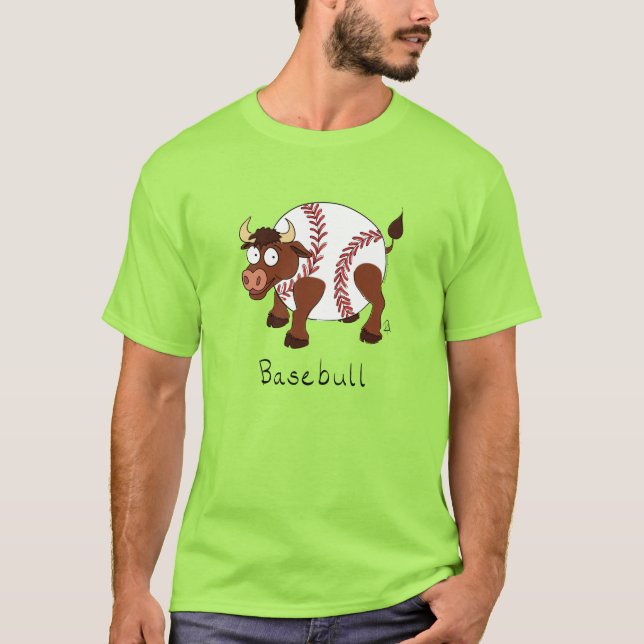 Camiseta Crianças de Professores Cute de Esporte Baseball (Frente)