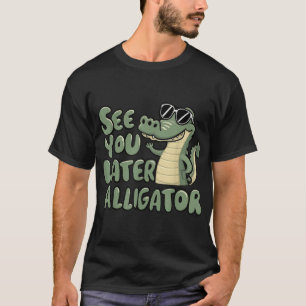 Camiseta Crianças de répteis