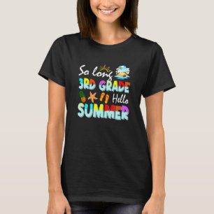 Camiseta Crianças De Tão Longo 3º Ano Alô Verão Último Dia