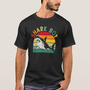 Camiseta Crianças de tubarões Oceano Menino de tubarões
