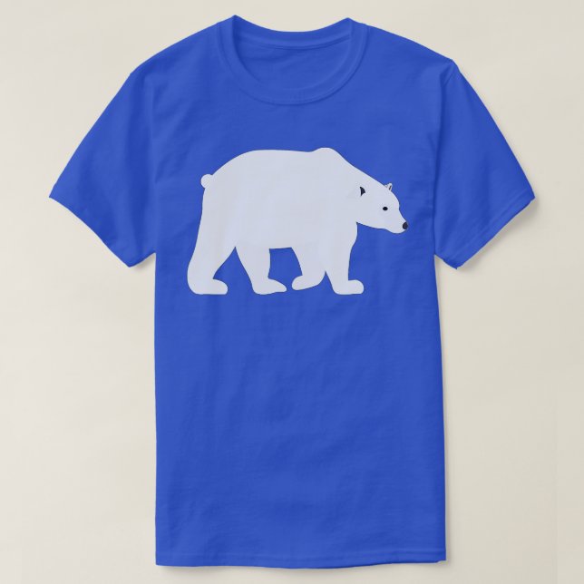 Camiseta Crianças de Urso Polar Bonito (Frente do Design)
