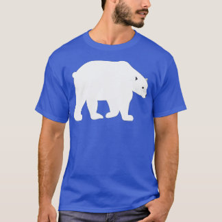 Camiseta Crianças de Urso Polar Bonito