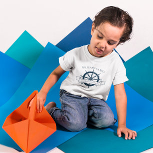 Camiseta Crianças de Vacinas da Família Náutica de Navio